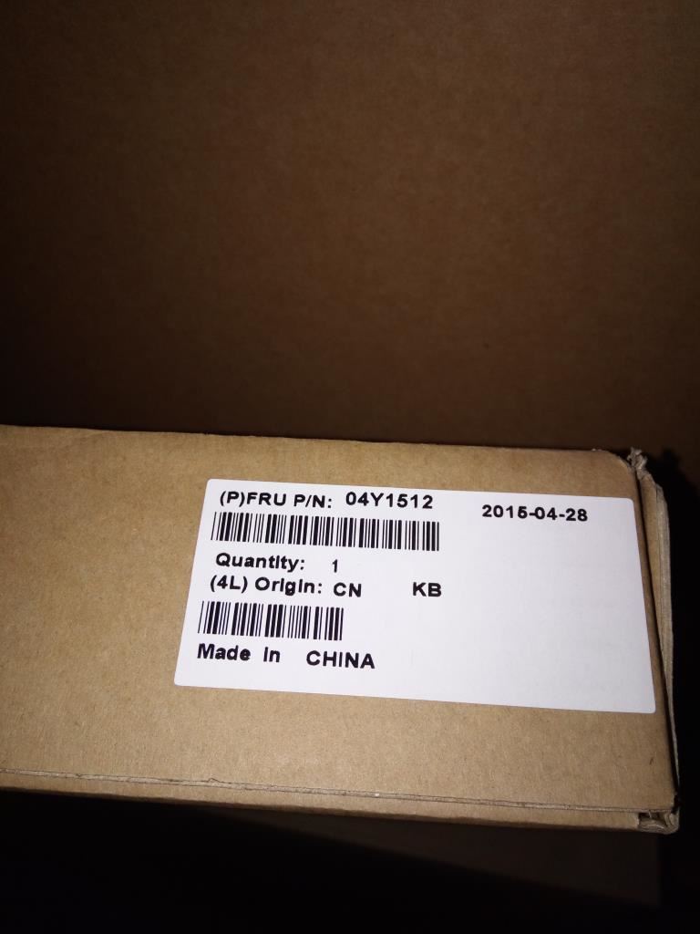 Lenovo FRU Booklet KBD- USI US English Keyboard 04Y1512