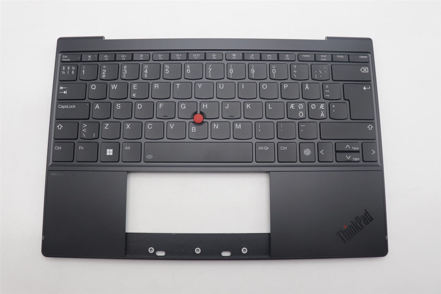 Lenovo MECH_ASM KBDBZL,NORDIC,WL,BK/GY,SRX 5M11L83139