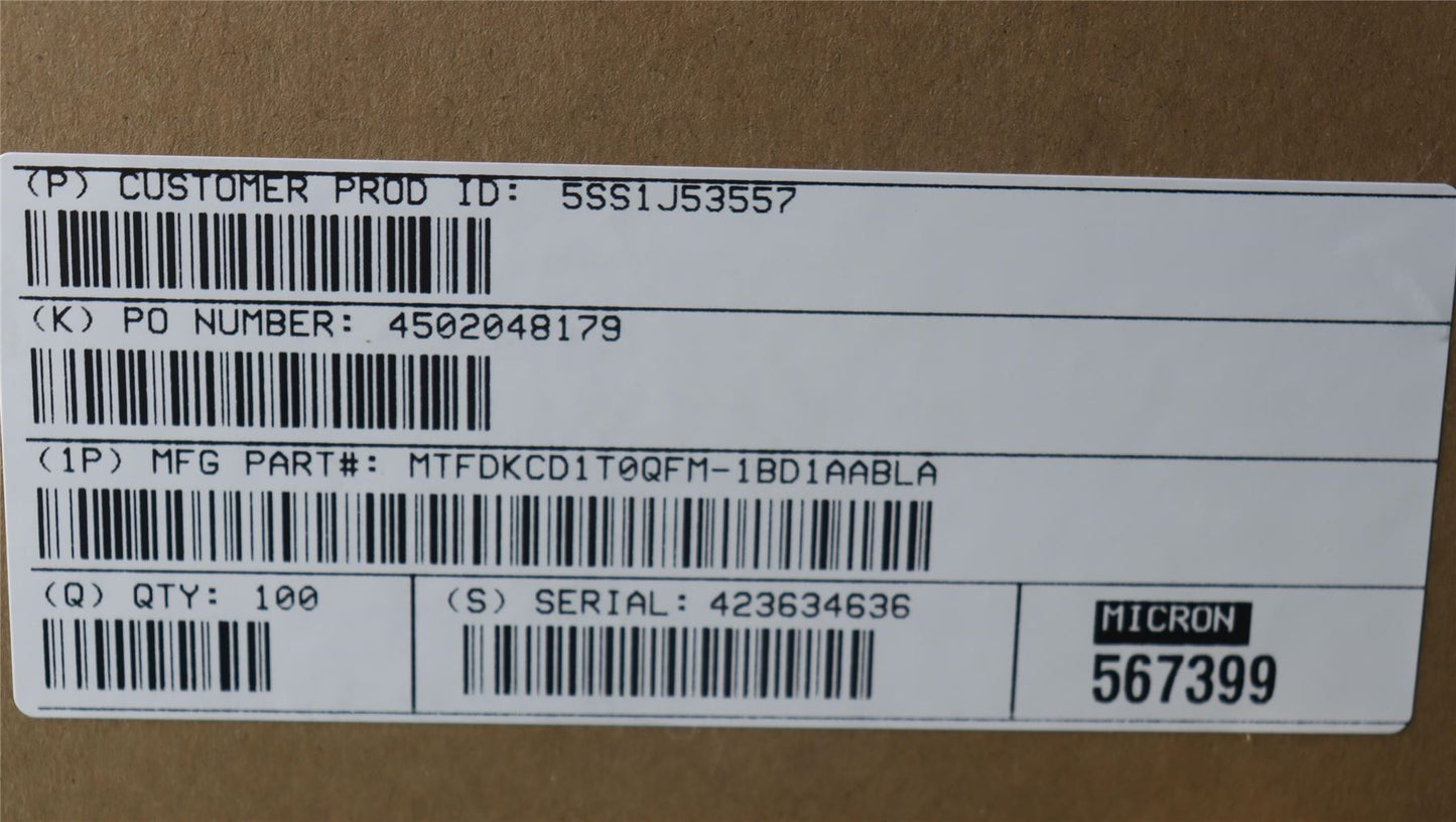 Lenovo IdeaPad 1 14AMN7 1 15AMN7 3 14IRU8 Solid State Drive SSD 5SS1M22207