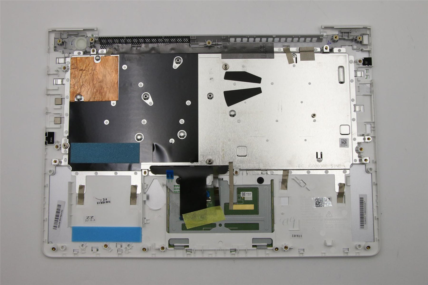 Lenovo Upper Case C 80TK BL WH W/KB UK 5CB0L45456
