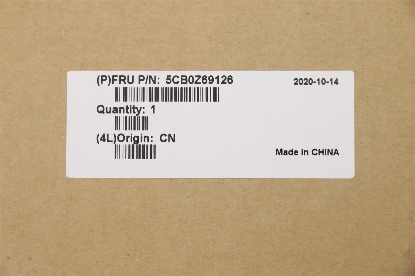 Lenovo ThinkPad T15g 1 P15 1 Palmrest Sub Frame Assembly Black 5CB0Z69126