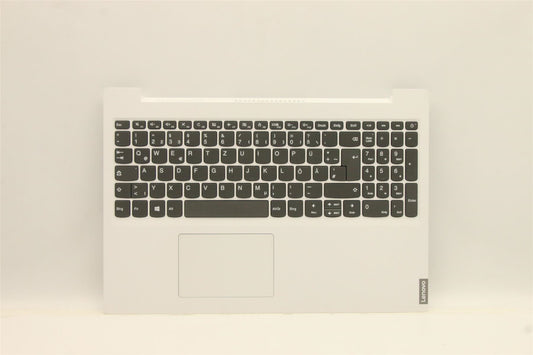 Lenovo IdeaPad L340-15API Keyboard Palmrest Top Cover Greek White 5CB0U42875