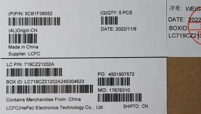 Lenovo 5 16IAH7H Palmrest Cover Touchpad Keyboard Belgian Storm Grey 5CB1F38552