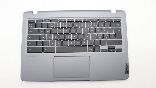 Lenovo 14e Gen3 IP 3 14IAN8 Keyboard Palmrest Top Cover Nordic Black 5M11H62074