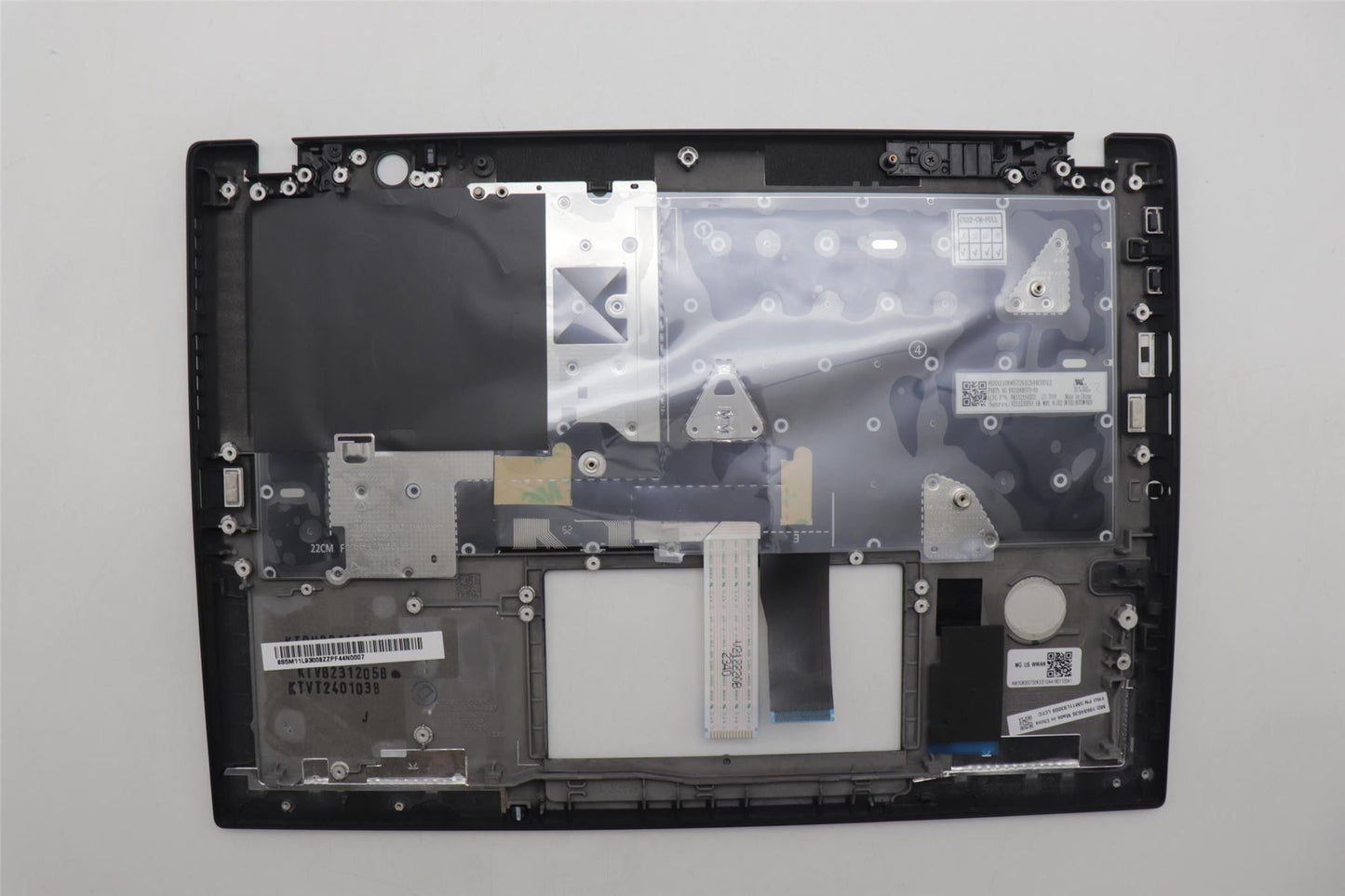 Lenovo ThinkPad T14s Gen 4 Keyboard Palmrest Top Cover Greek Black 5M11L93008