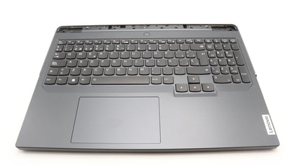 Lenovo Legion 5 16IRX8 Palmrest Cover Touchpad Keyboard Spanish 5CB1L30879