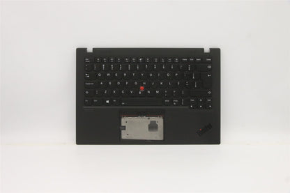 Lenovo ThinkPad X1 8th Gen Keyboard Palmrest Top Cover Deep Black 5M10Z27439