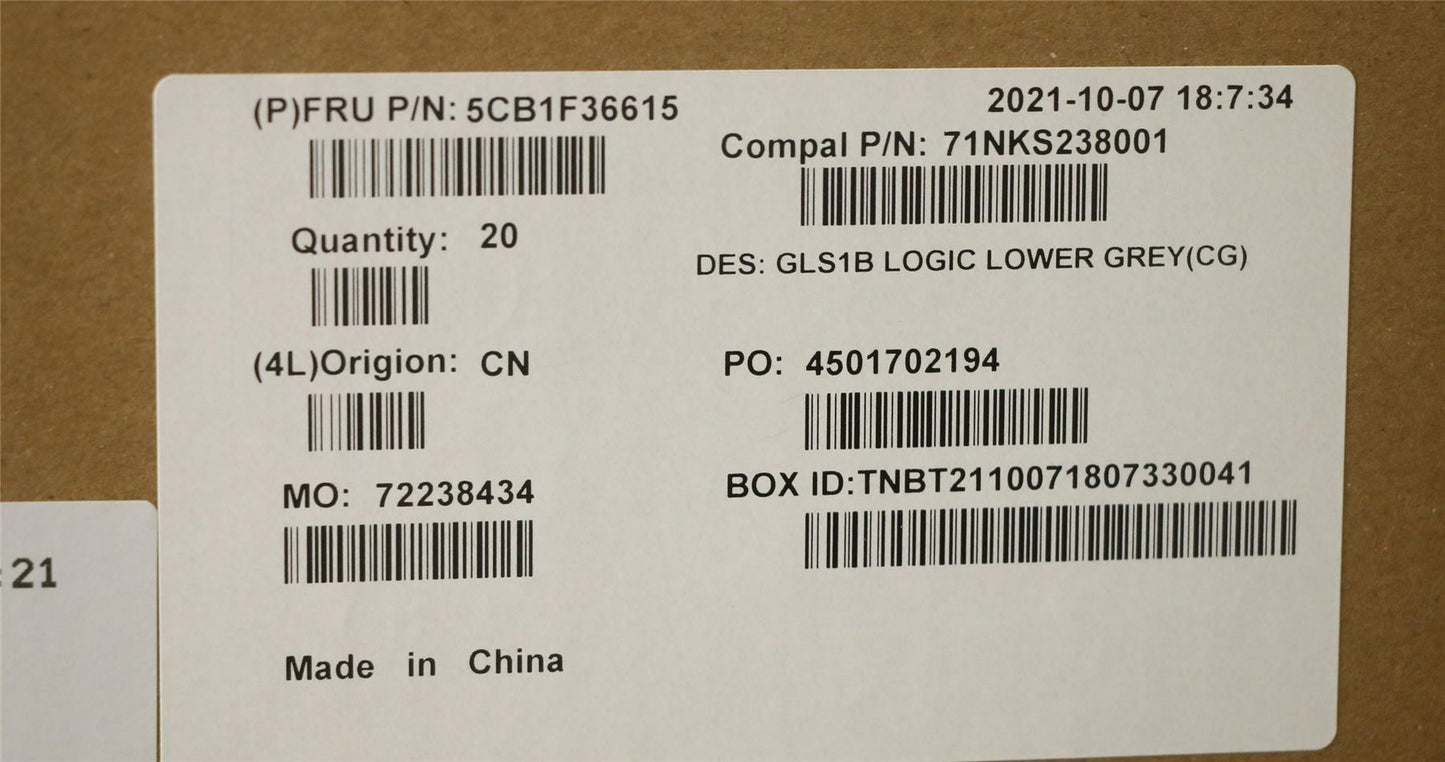 Lenovo IdeaPad 1-15ADA7 1 15AMN7 Bottom Base Lower Cover Grey 5CB1F36615