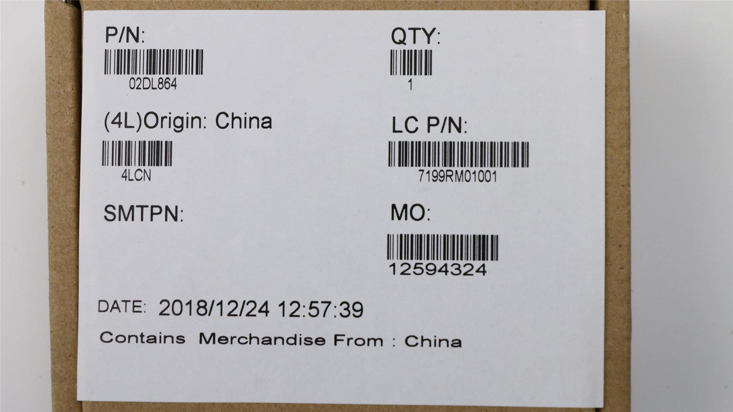 Lenovo LABEL FRU Label FE590_MODEL_NAME_MYLAR 02DL864