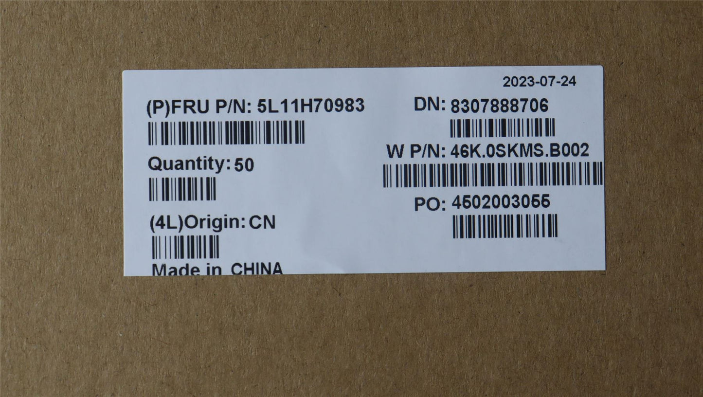 Lenovo LABEL FRU LABEL GEO SG Fenrir2.0_Intel 5L11H70983