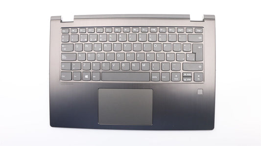 Lenovo Yoga 530-14ARR Keyboard Palmrest Top Cover Spanish Grey 5CB0R47315