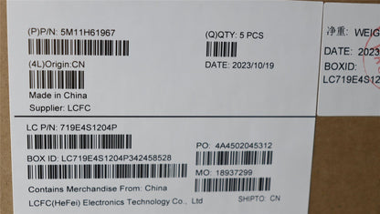 Lenovo MECH_ASM KB BK PT H TDP ENG DFN 5M11H61967
