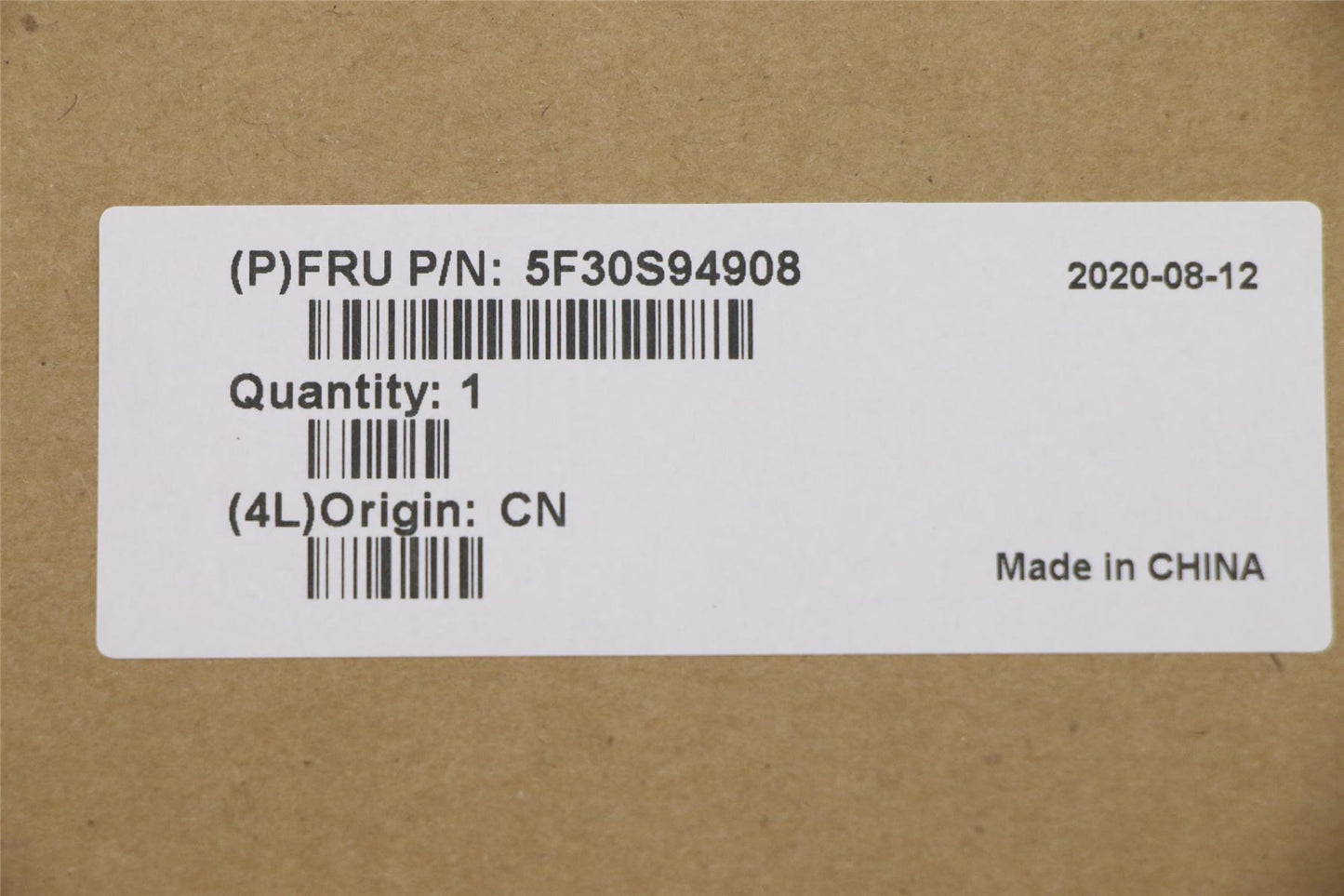 Lenovo FP BD C 81YX w/FFC&button 5F30S94908