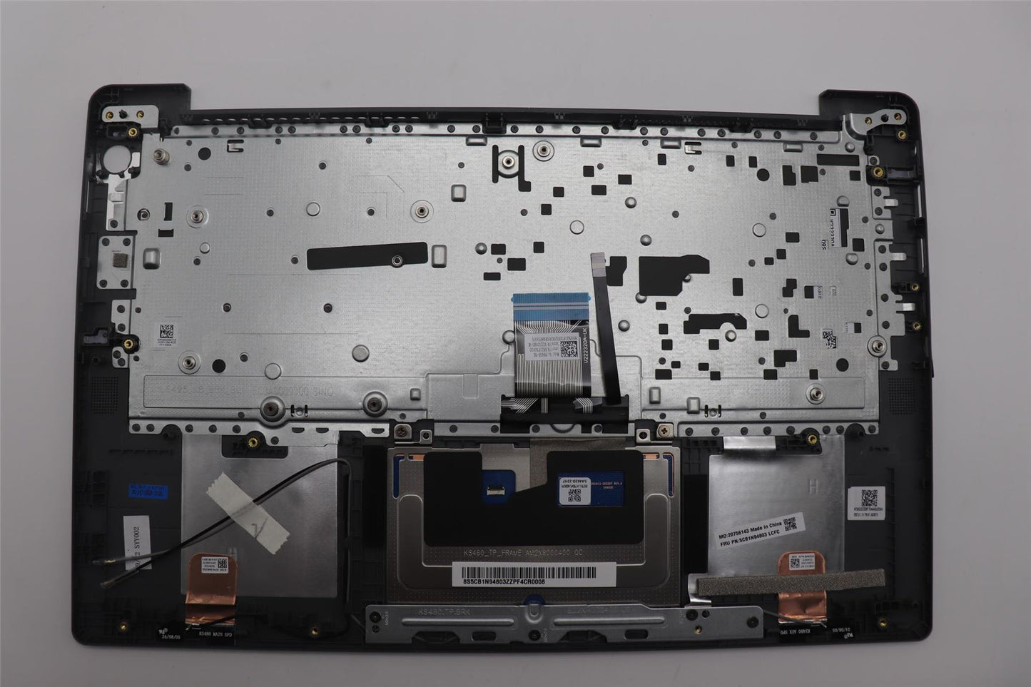 Lenovo Upper Case ASM_NORDIC L 83E5AG BL 5CB1N94803
