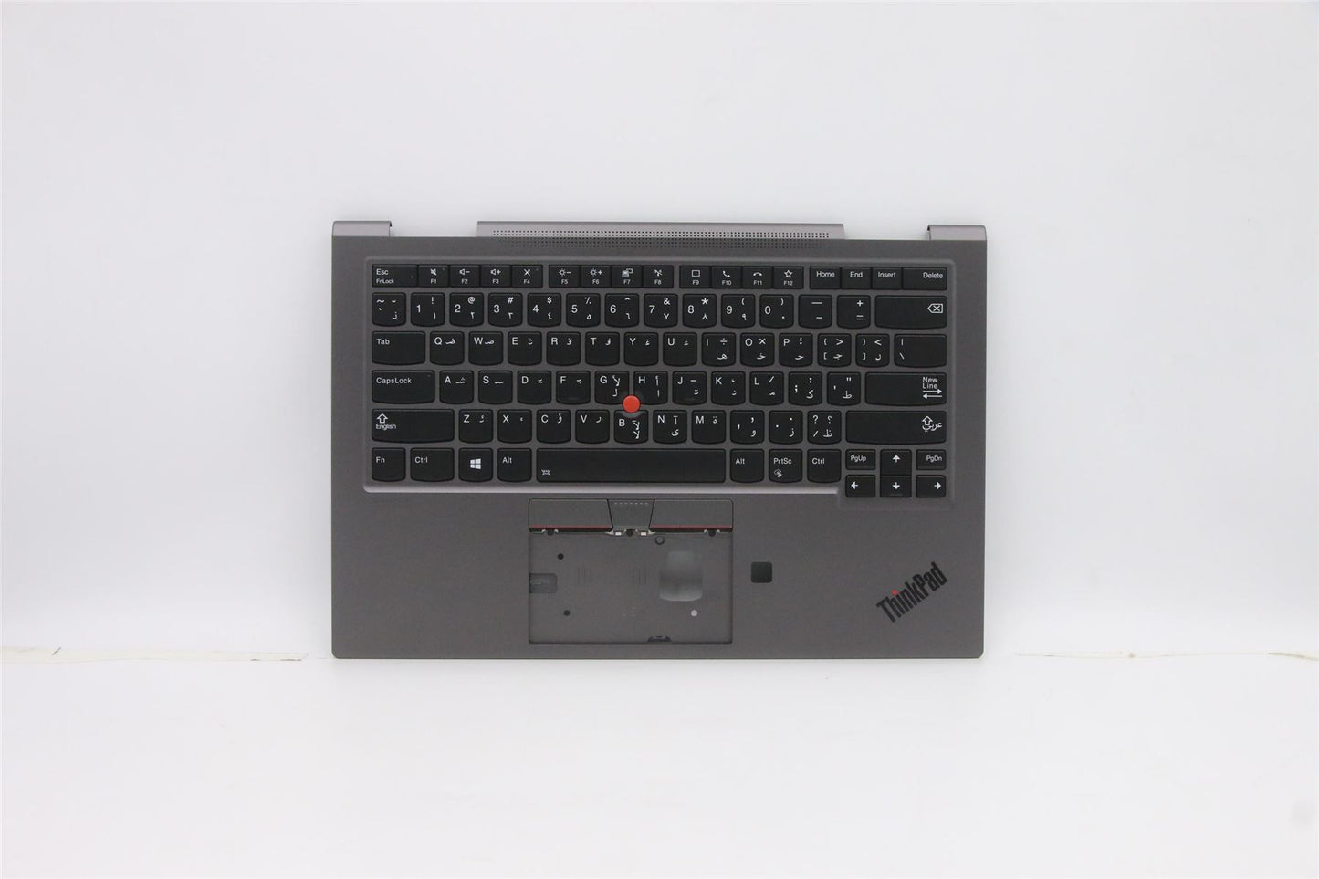 Lenovo Yoga X1 5th Keyboard Palmrest Top Cover German Grey 5M10Z37068