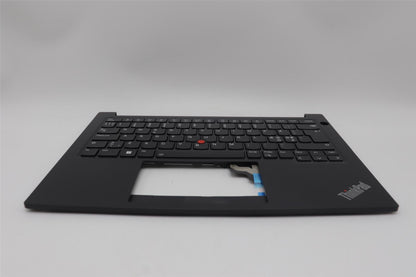 Lenovo ThinkPad E14 Gen 5 Palmrest Cover Keyboard Nordic Black 5M11L60902