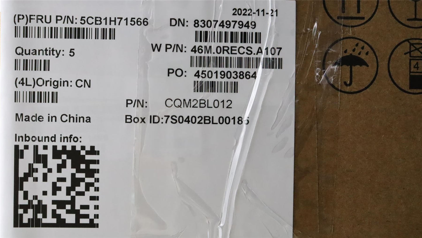 Lenovo Upper Case ASM_UKE W 82R9 CG 5CB1H71566