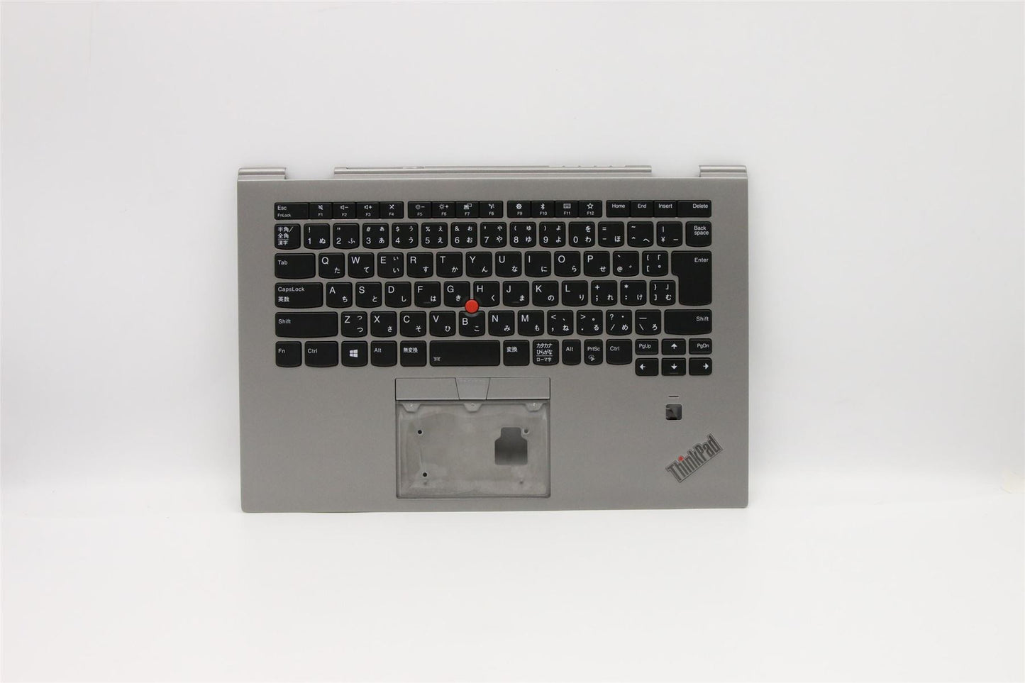 Lenovo Yoga X1 3rd Keyboard Palmrest Top Cover Japanese Silver Backlit 02HL902