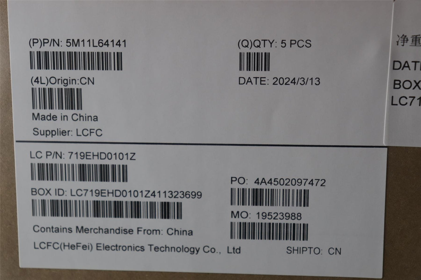 Lenovo ThinkPad X13 Gen 4 Keyboard Palmrest Top Cover Latin Spanish 5M11L64141