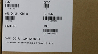 Lenovo ThinkPad P51 LCD Cover Rear Back Housing Black 01HY700