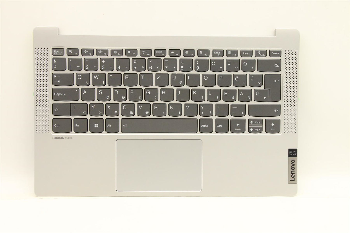 Lenovo IdeaPad 5G-14Q8X05 Palmrest Cover Touchpad Keyboard Hungarian 5CB1D66560