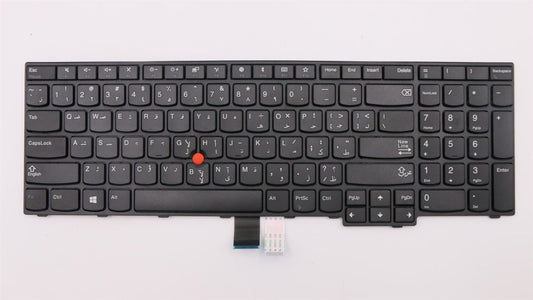 Genuine Lenovo ThinkPad E570 E575 Keyboard Arabic Black 01AX125 01AX205 01AX165