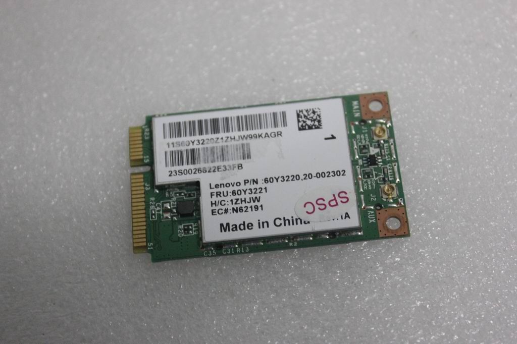 Lenovo Gtc BCM4312 BG S10-2 SAR_JAP NB WiFi WLAN Board 20002302