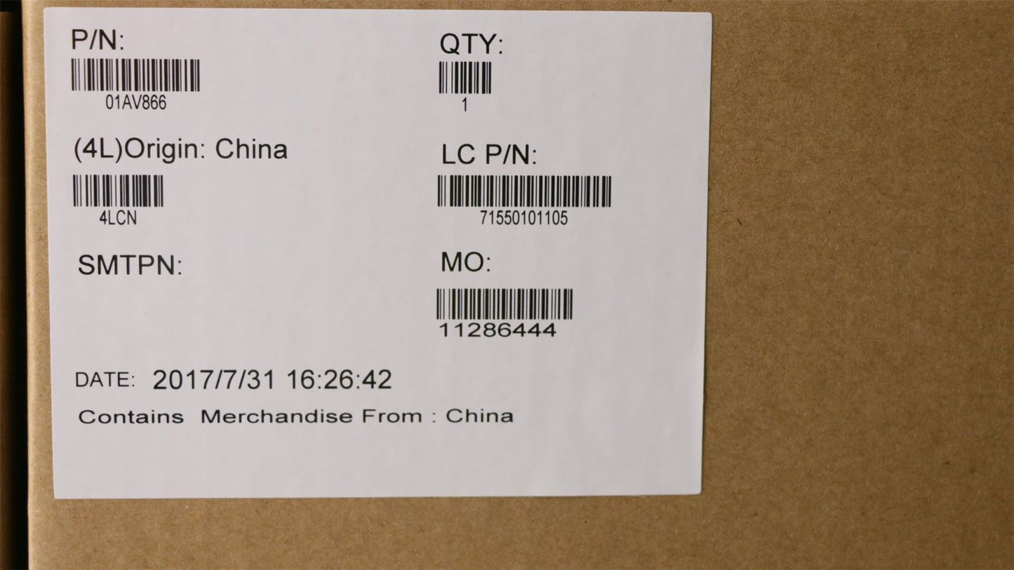 Lenovo WIN, i7-6820, DIS, AMT, TPM 01YR841
