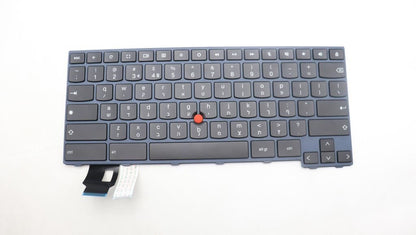 Lenovo ThinkPad C14 Gen 1 Keyboard Hebrew Black 5N21E09454