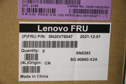 Lenovo ThinkPad P15s 2 T15 2 T15 Keyboard German Black 5N20V77975