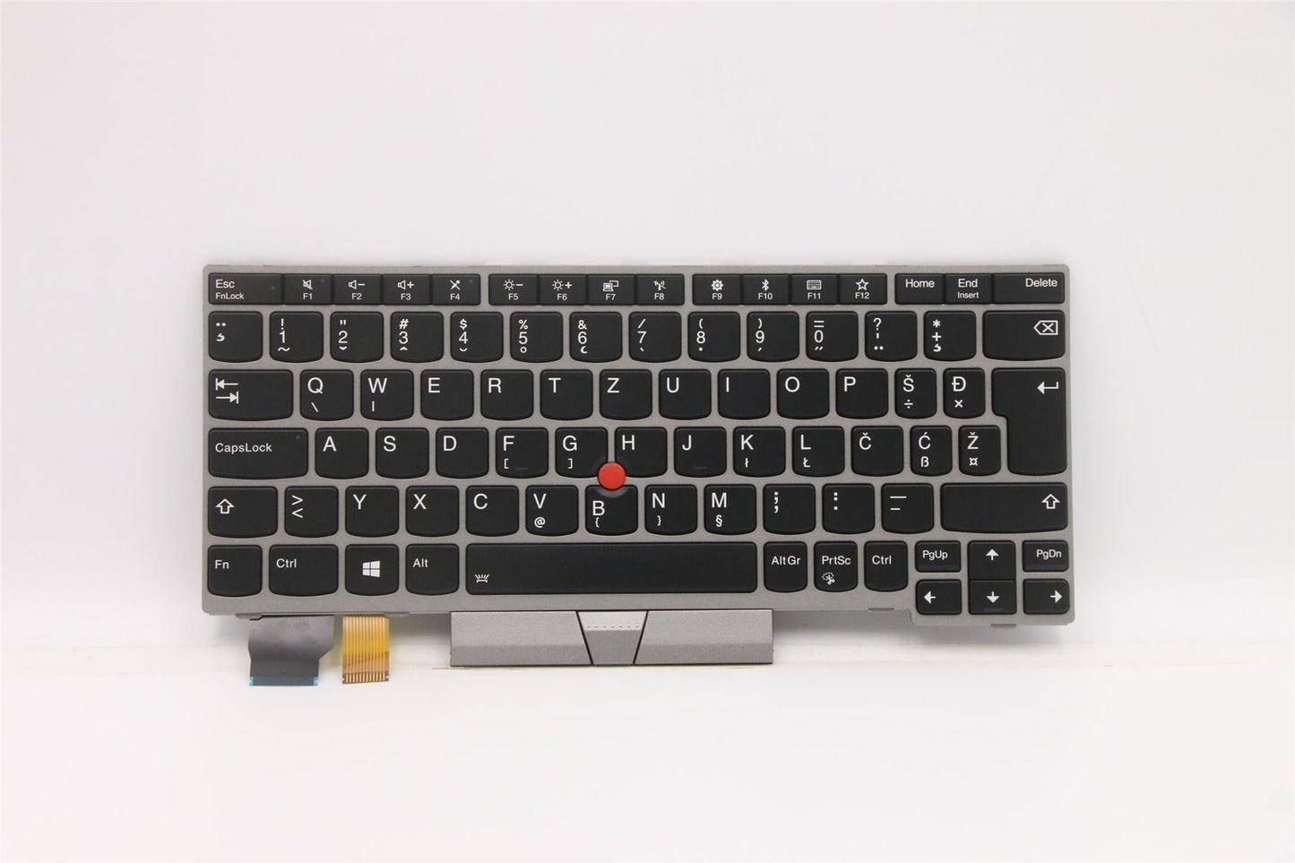 Lenovo ThinkPad L13 s Keyboard Slovenian Silver Backlit 01YP864