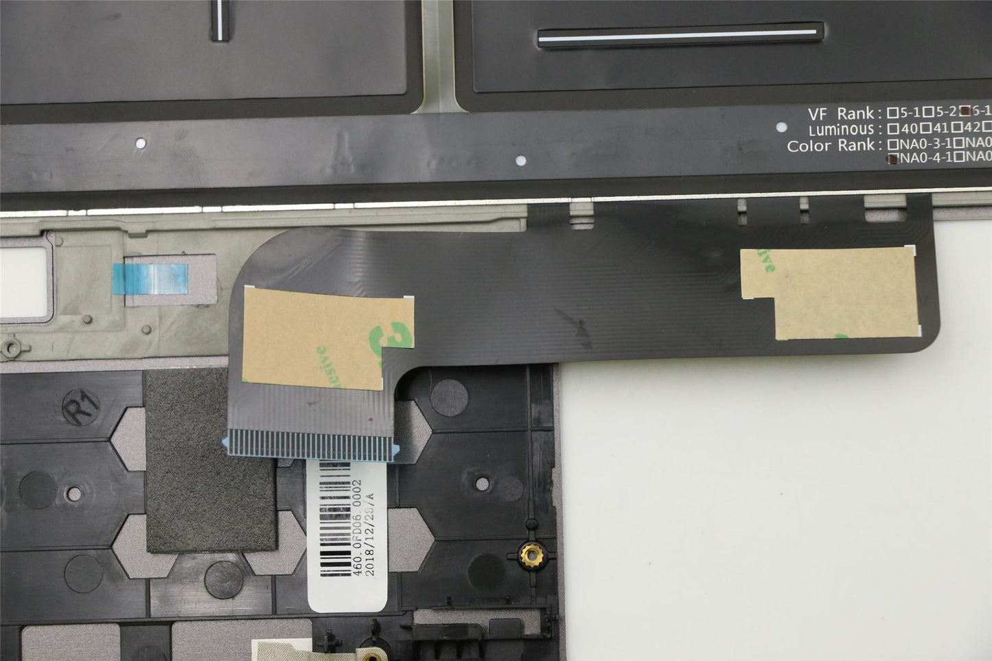 Lenovo Yoga S730-13IWL S730-13IML Keyboard Palmrest Top Cover US Grey 5CB0S95083