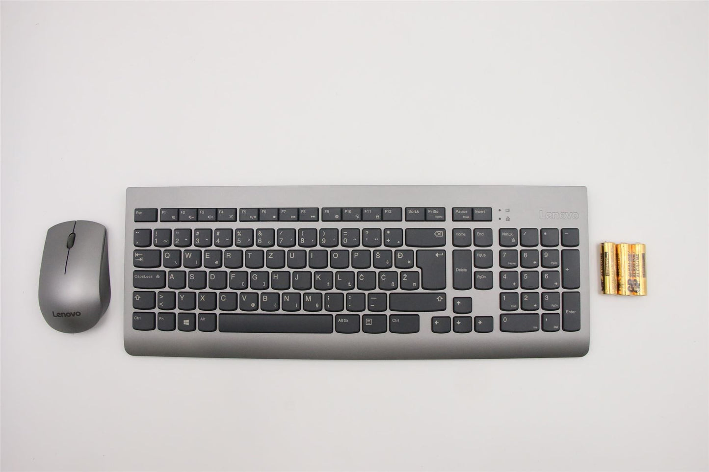 Lenovo IdeaCentre A540-27ICB 5-27IMB05 Wireless Keyboard Mouse Grey 5KM0U87467