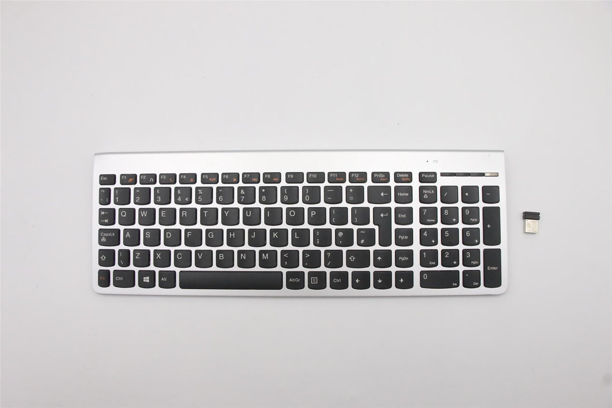 Lenovo Liteon SK-8861(GB) 2.4G KB-Metal8 UK English Keyboard 25216026