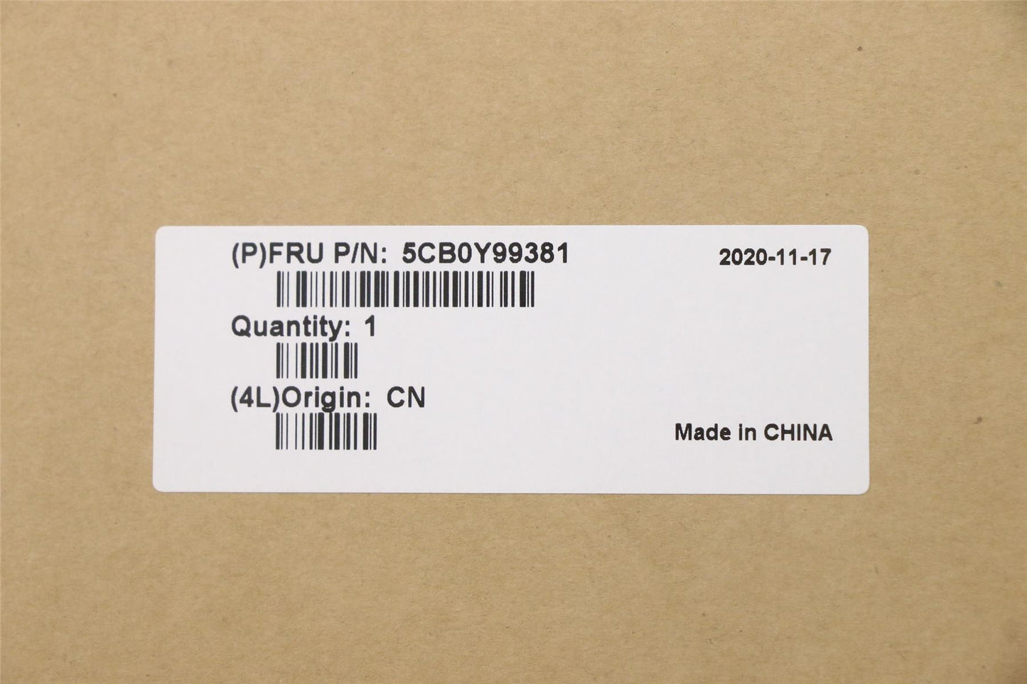 Lenovo Upper case ASM_KO L82C2 IGIMR 5CB0Y99381