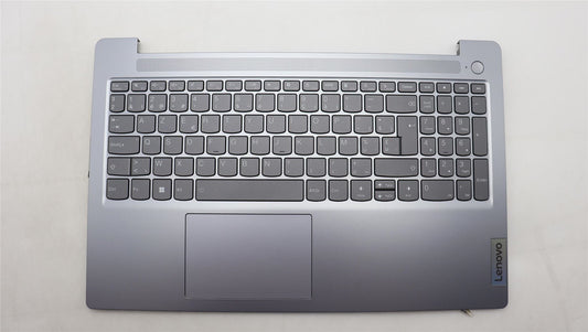 Lenovo IdeaPad 3 15IAH8 Palmrest Cover Touchpad Keyboard Belgian 5CB1L99506