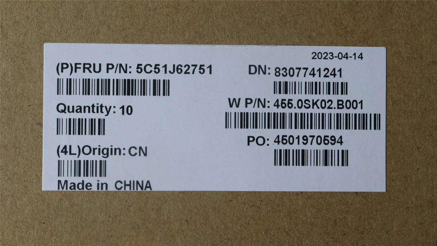 Lenovo FRU SENSOR BOARD_CS Fenrir2 5C51J62751