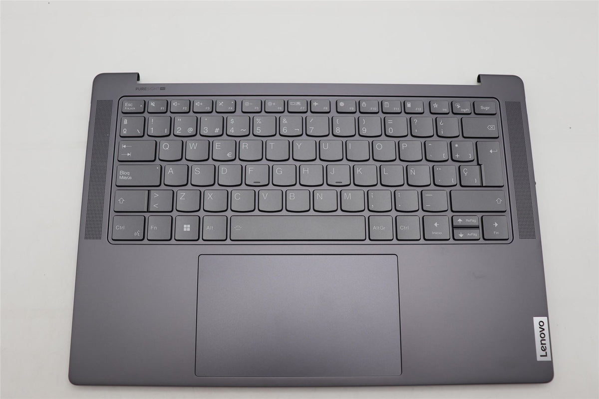 Lenovo Yoga 7 14IRH8 Palmrest Cover Touchpad Keyboard Spanish 5CB1L39465