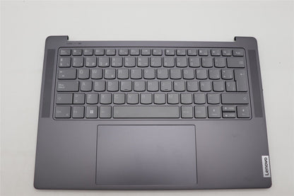 Lenovo Yoga 7 14IRH8 Palmrest Cover Touchpad Keyboard Spanish 5CB1L39465