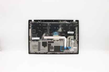 Lenovo ThinkPad T490s Keyboard Palmrest Top Cover Icelandic Black 02HM217