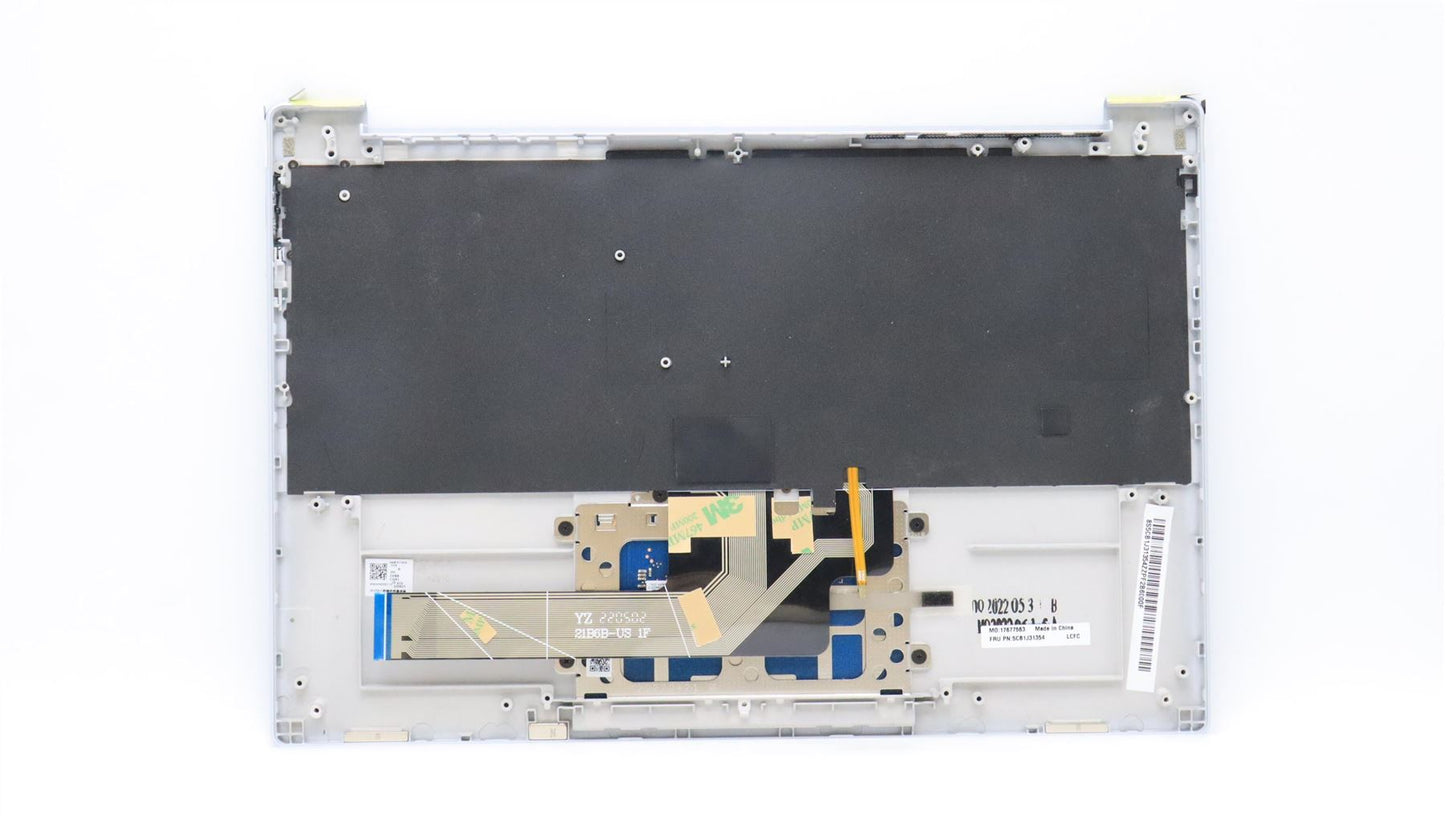Lenovo Yoga 7 13IAP7 Palmrest Cover Touchpad Keyboard US Euro 5CB1J31354
