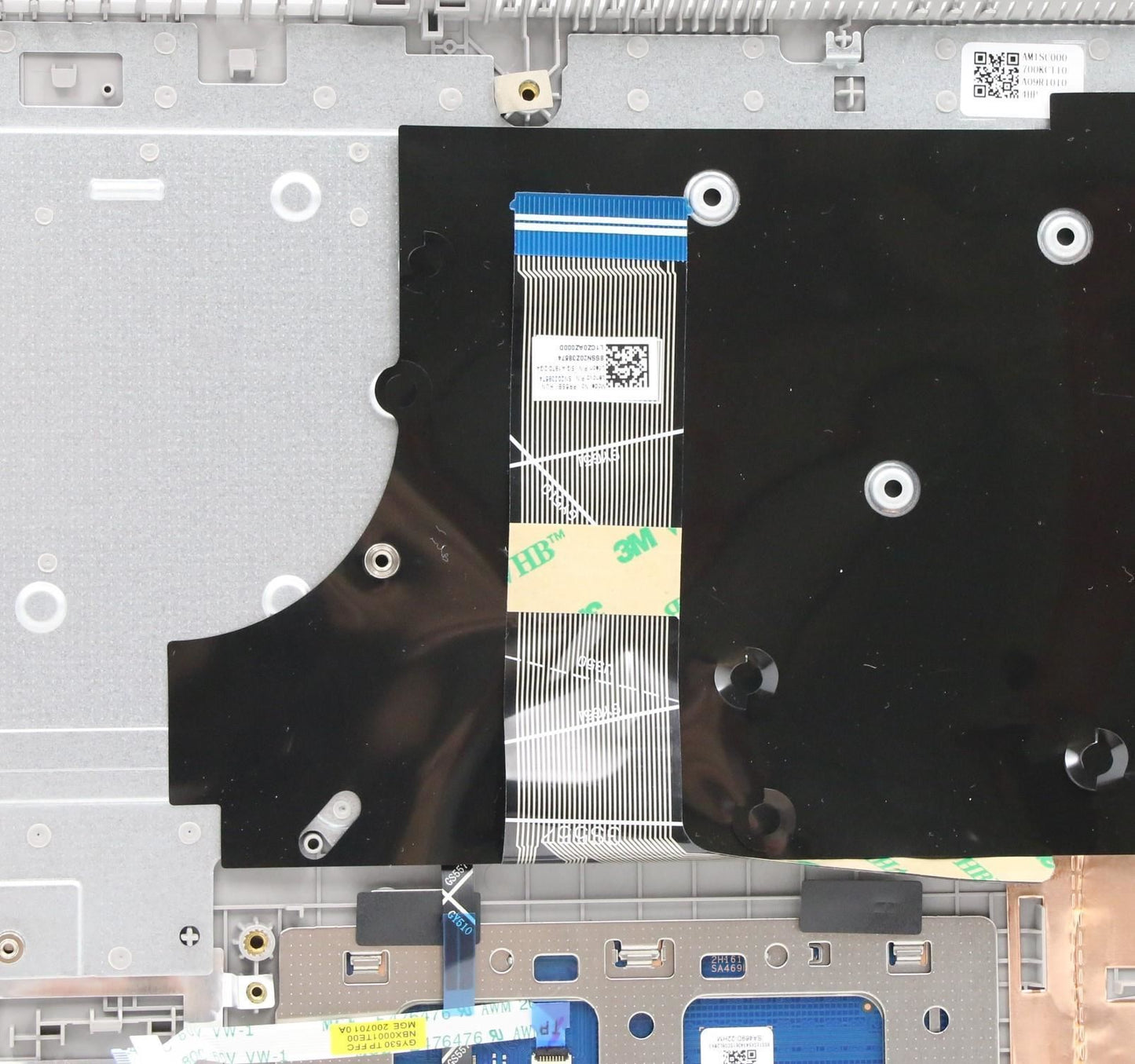 Lenovo 15p IMH Palmrest Cover Touchpad Keyboard Hungarian Backlit 5CB1B07169
