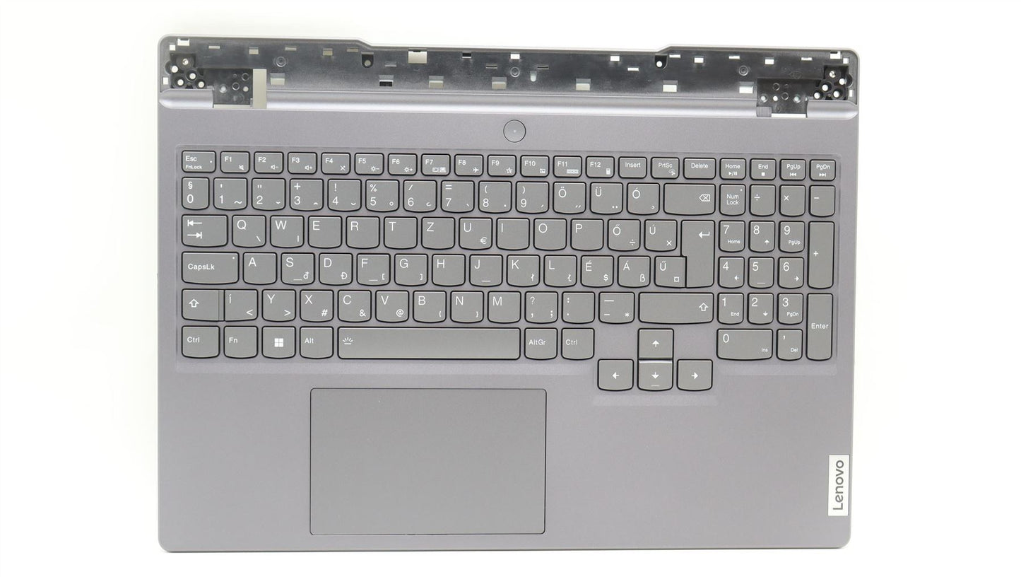 Lenovo 5 15ARH7H Palmrest Cover Touchpad Keyboard Hungarian Backlit 5CB1H68501