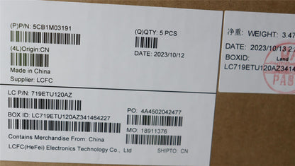 Lenovo IdeaPad 3 15IAH8 Palmrest Cover Touchpad Keyboard Nordic 5CB1M03191