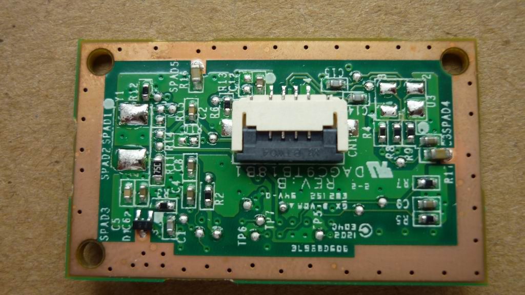 Lenovo GC9F FINGER PRINT Fingerprint FPR Board 31051259