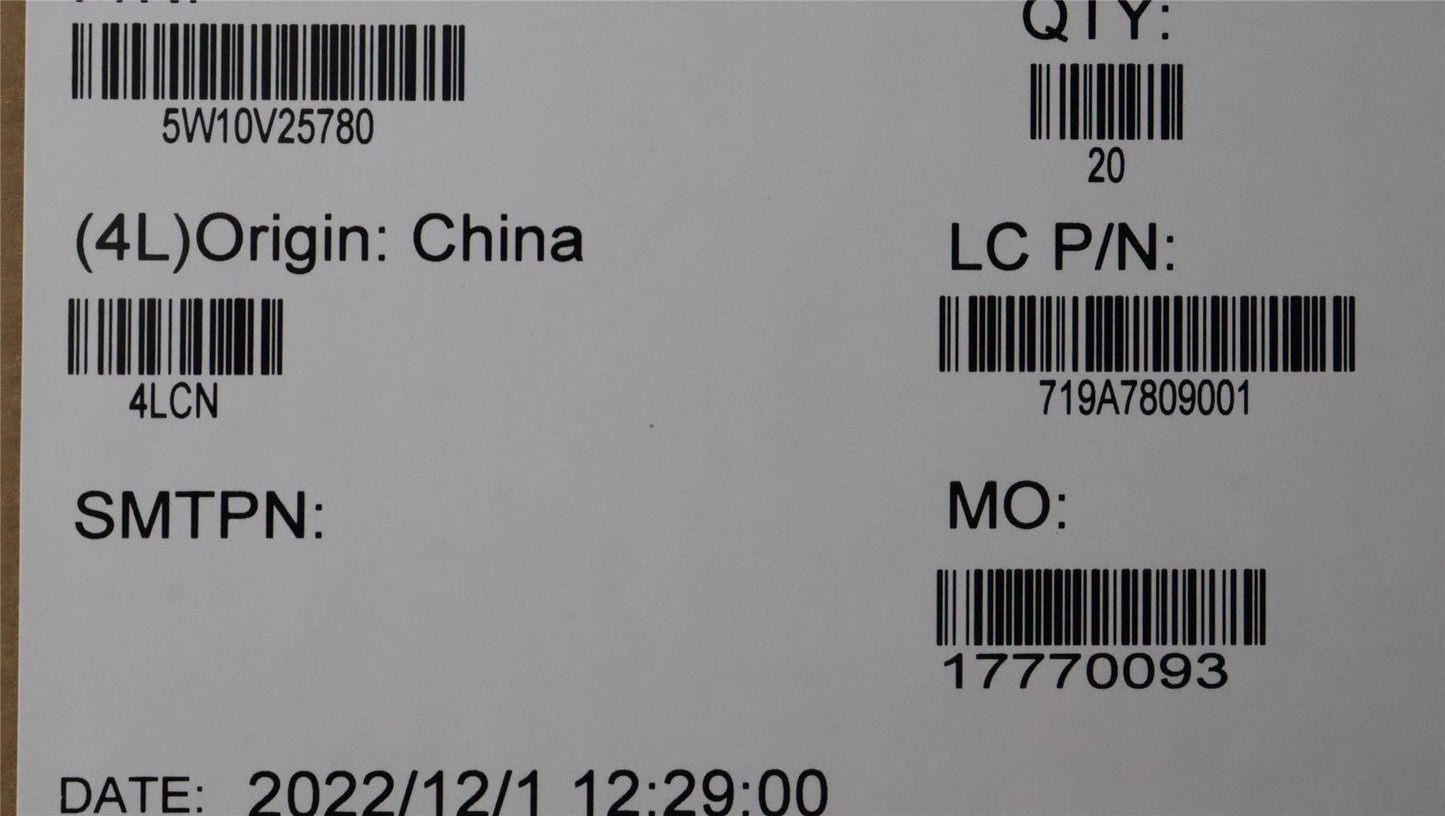Lenovo Wireless,CMB,FBC,L850-GL DT 5W10V25780