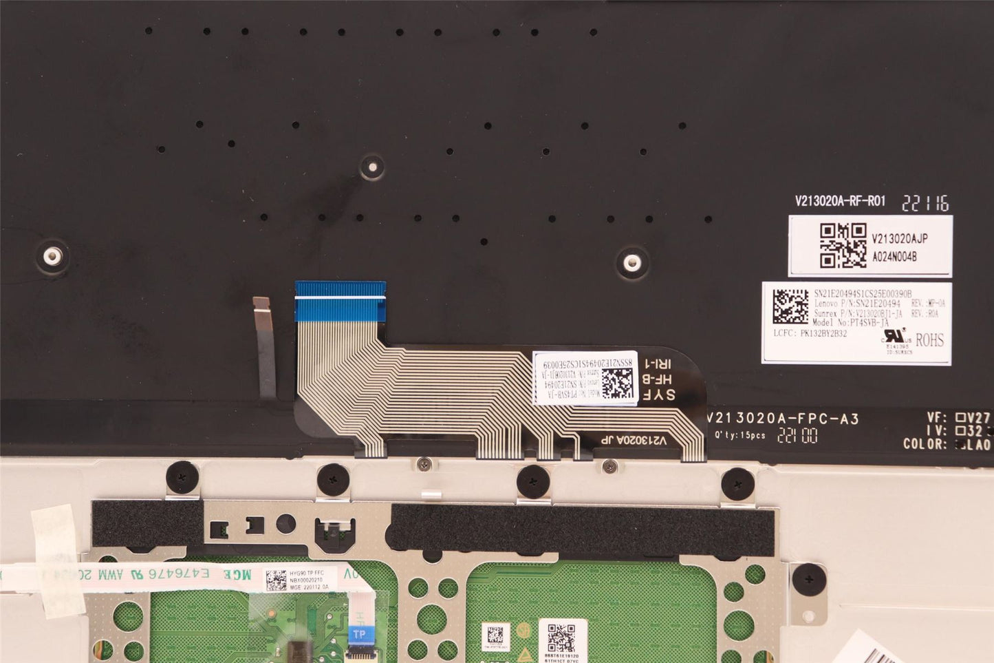 Lenovo Upper Case ASM_JPN L82LU OAT 5CB1H23756