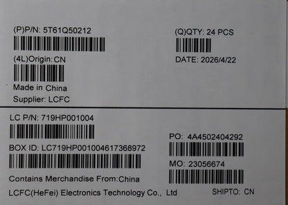 Lenovo CS25 3+2bCP, Glass like Mylar, EL PCB, Black, SOVP&MP, CHY NFC Chicony Board 5T61Q50209