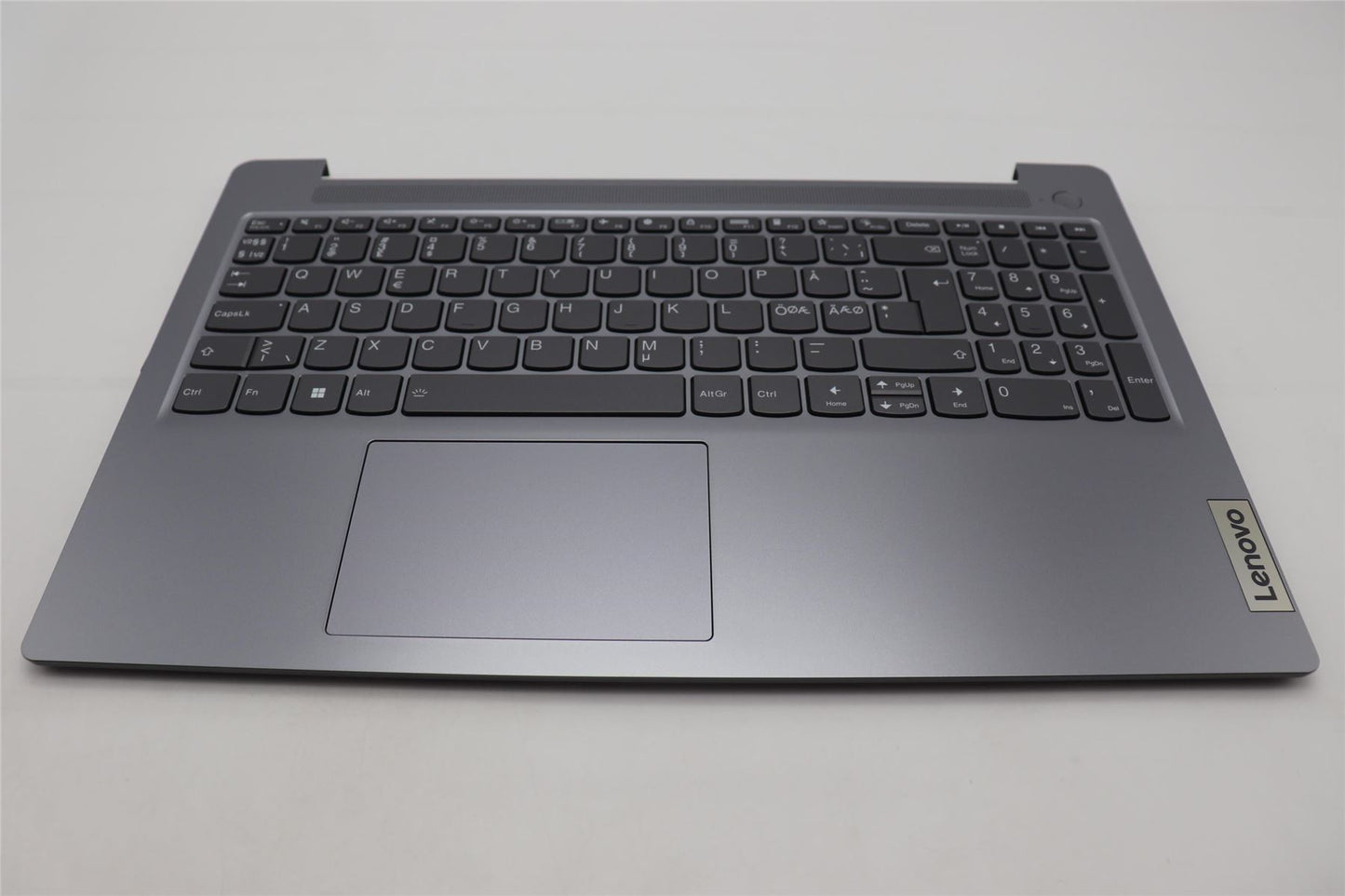 Lenovo IdeaPad 3 15IAN8 Palmrest Cover Touchpad Keyboard Nordic 5CB1K94961