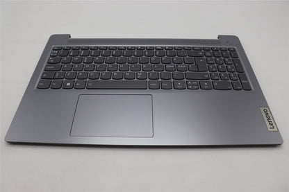 Lenovo IdeaPad 3 15IAN8 Palmrest Cover Touchpad Keyboard Nordic 5CB1K94961